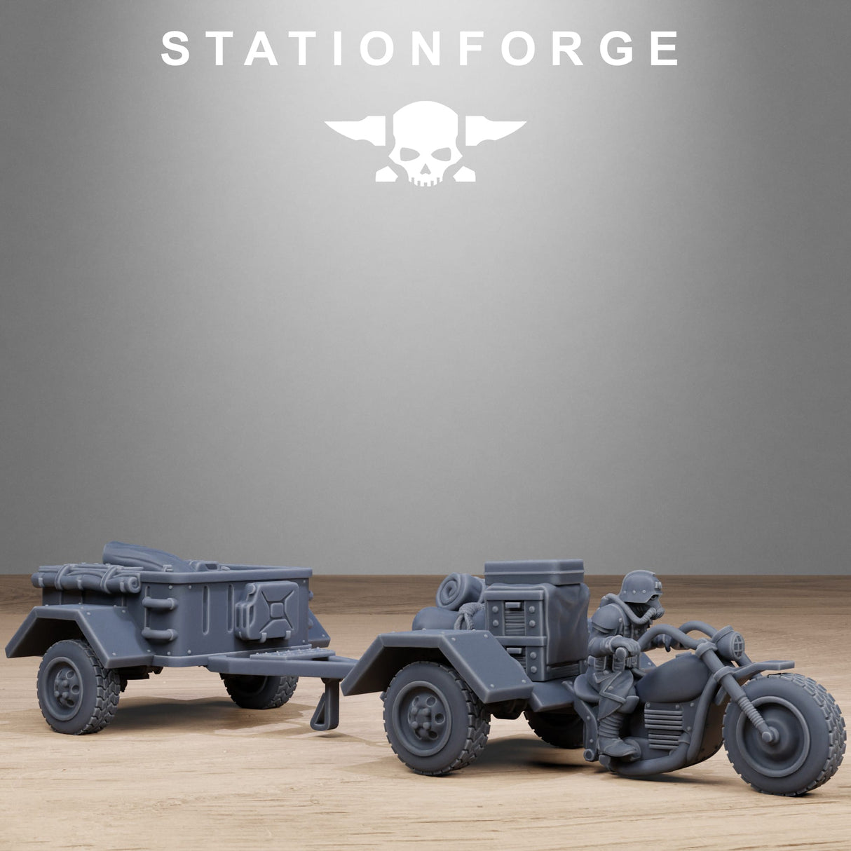 Tabletop Terrain Miniature GrimGuard Support Vehicles