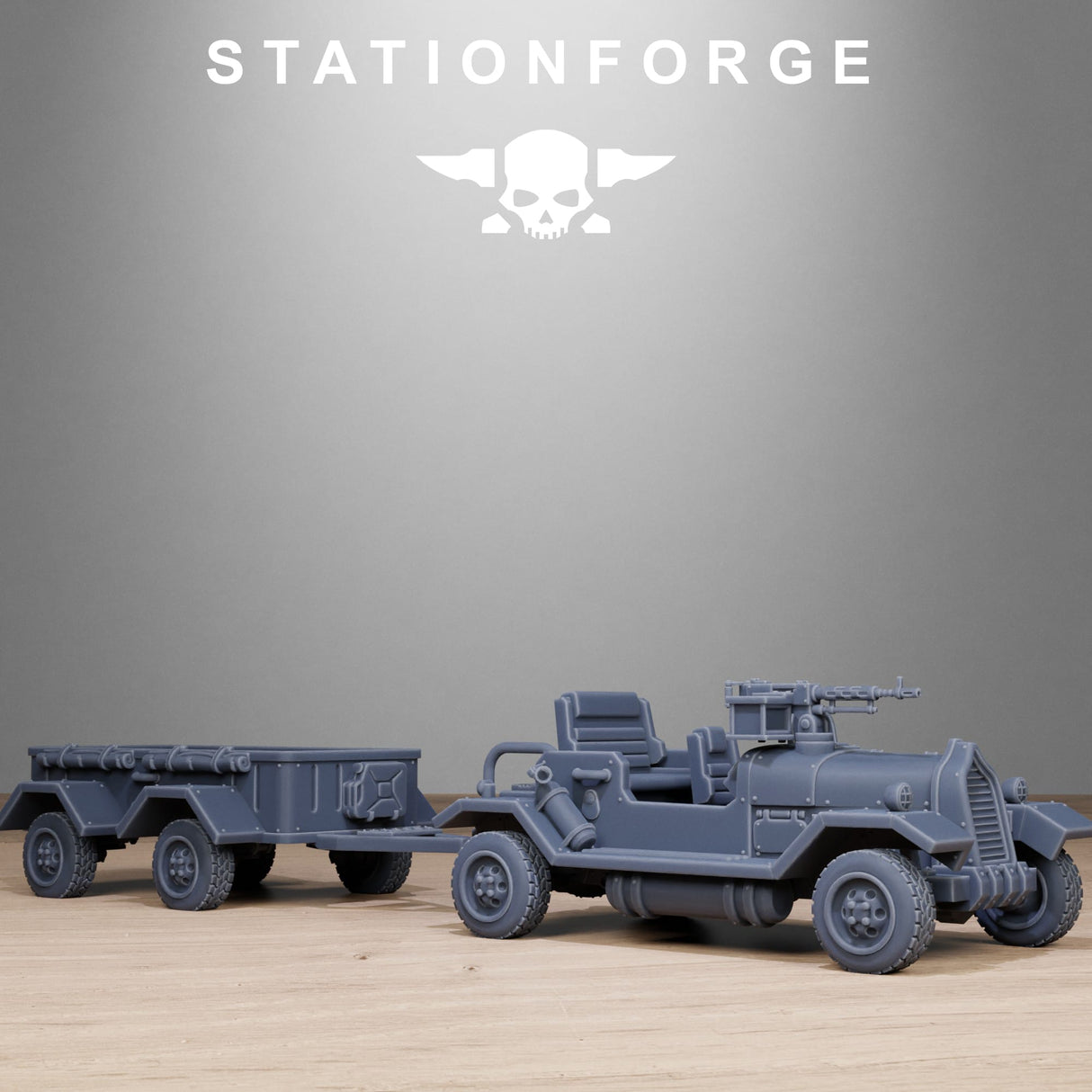 Tabletop Terrain Miniature GrimGuard Support Vehicles