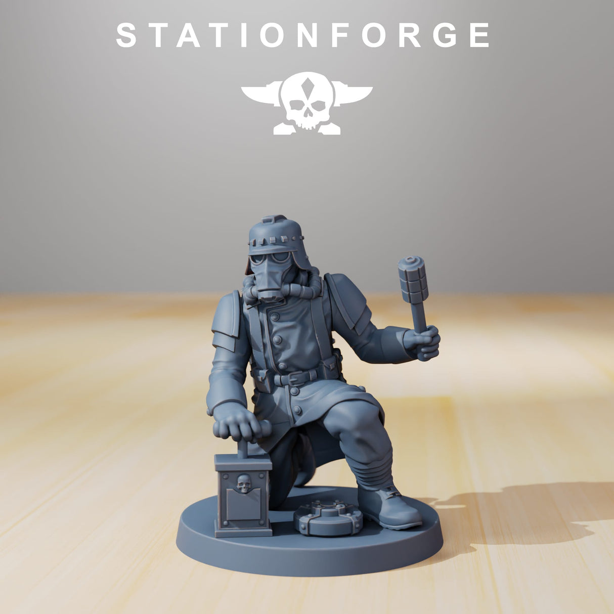 Tabletop Terrain Miniature GrimGuard - Supporters