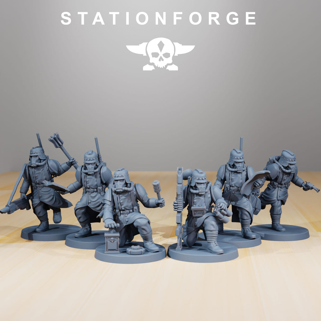 Tabletop Terrain Miniature GrimGuard - Supporters