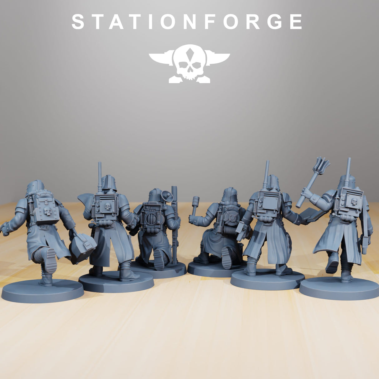 Tabletop Terrain Miniature GrimGuard - Supporters