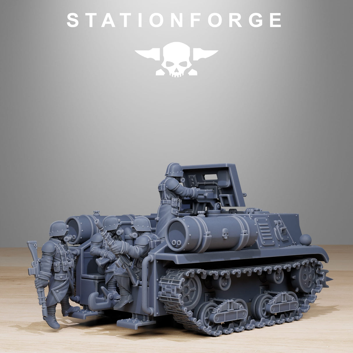 Tabletop Terrain Miniature GrimGuard Tankette