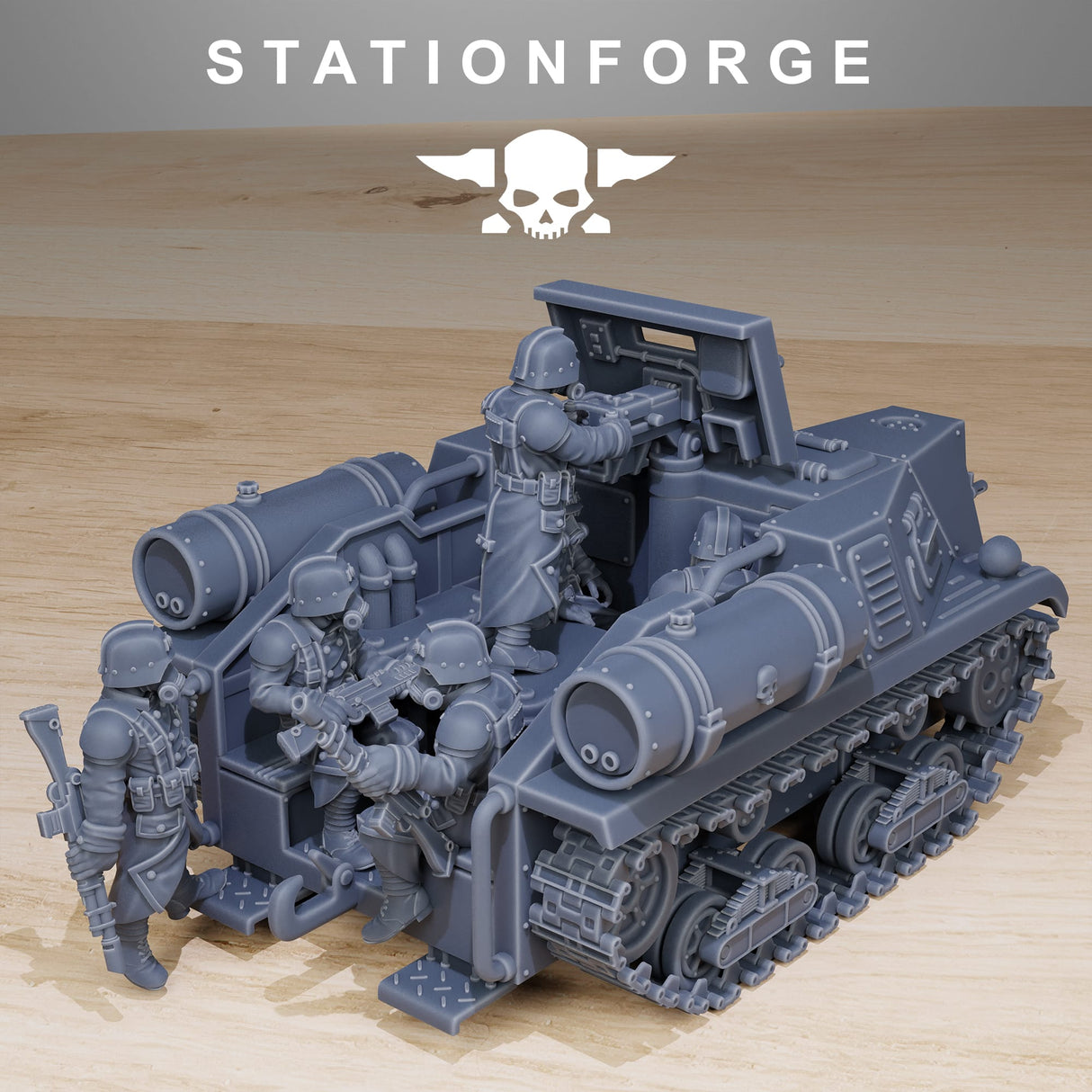 Tabletop Terrain Miniature GrimGuard Tankette