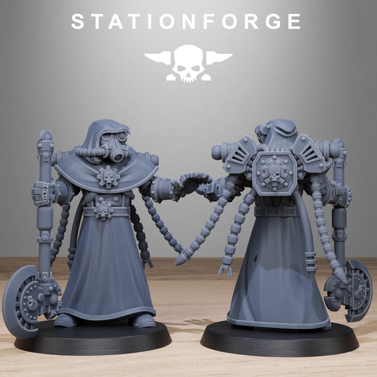 Tabletop Terrain Miniature GrimGuard Tech Engineers