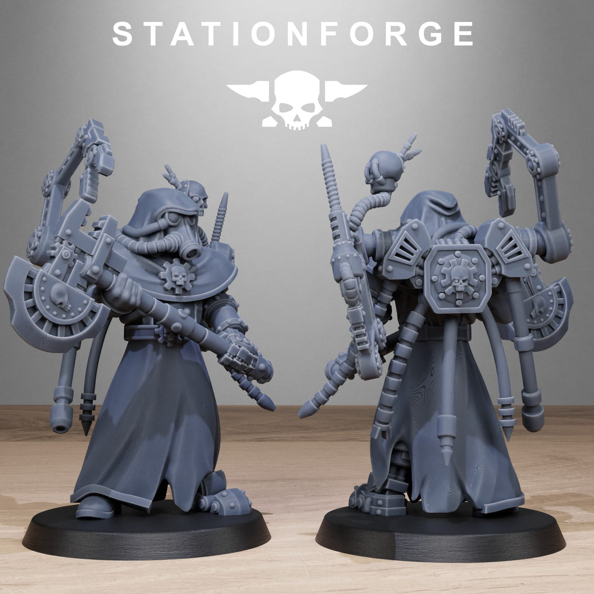 Tabletop Terrain Miniature GrimGuard Tech Engineers