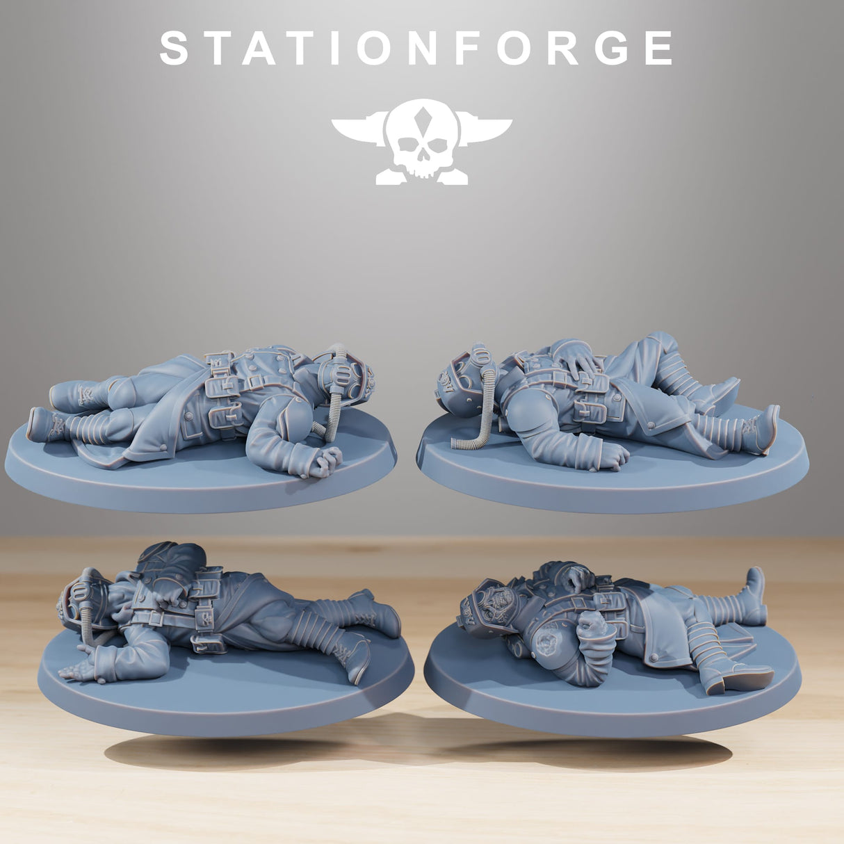 Tabletop Terrain Miniature GrimGuard The Fallen