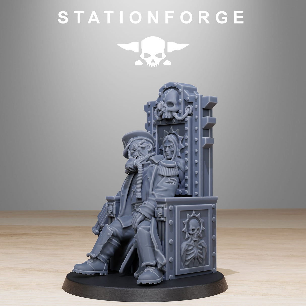 Tabletop Terrain Miniature GrimGuard The Fallen Officer