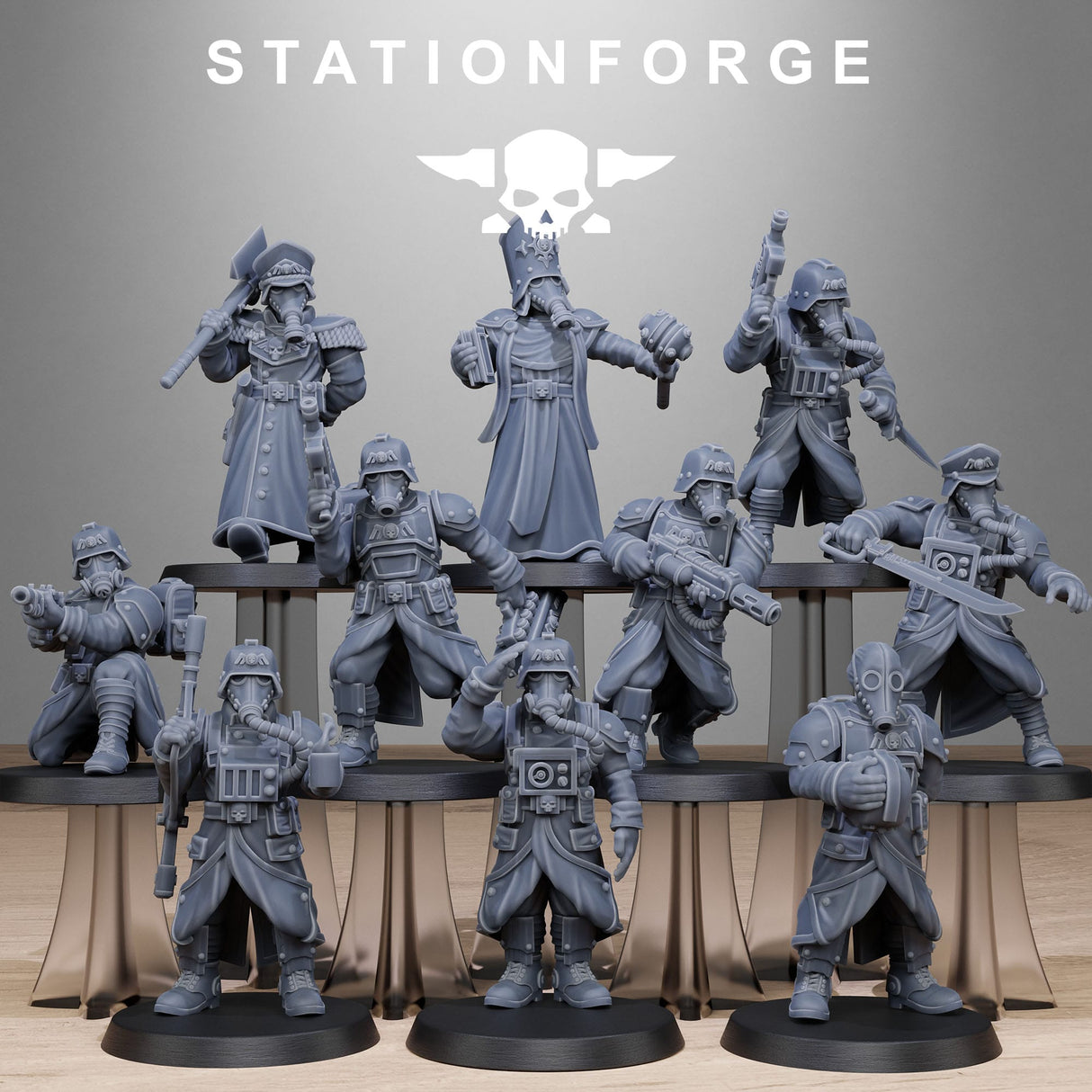Tabletop Terrain Miniature GrimGuard Vigils