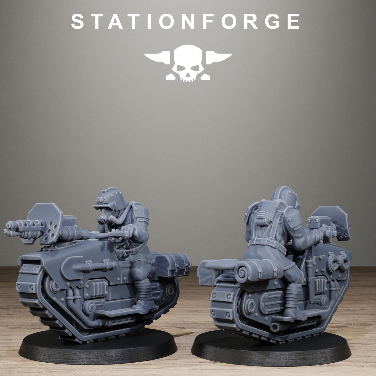 Tabletop Terrain Miniature Grimguard War Treaders