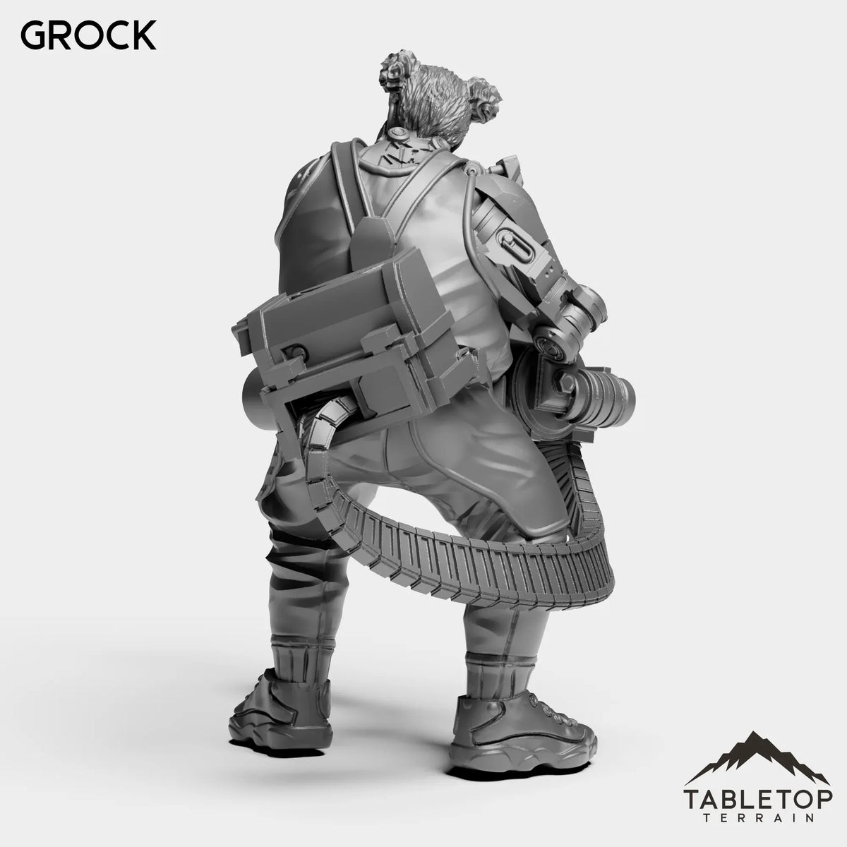 Tabletop Terrain Miniature Grock - Strike Team Omega & Almighty Friends
