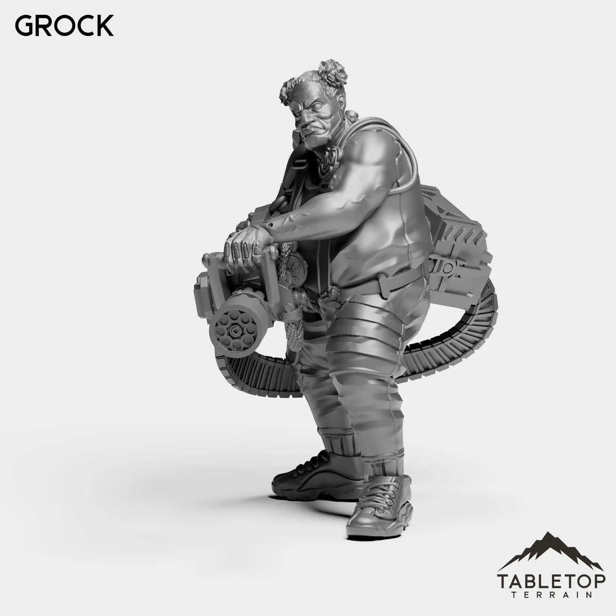 Tabletop Terrain Miniature Grock - Strike Team Omega & Almighty Friends