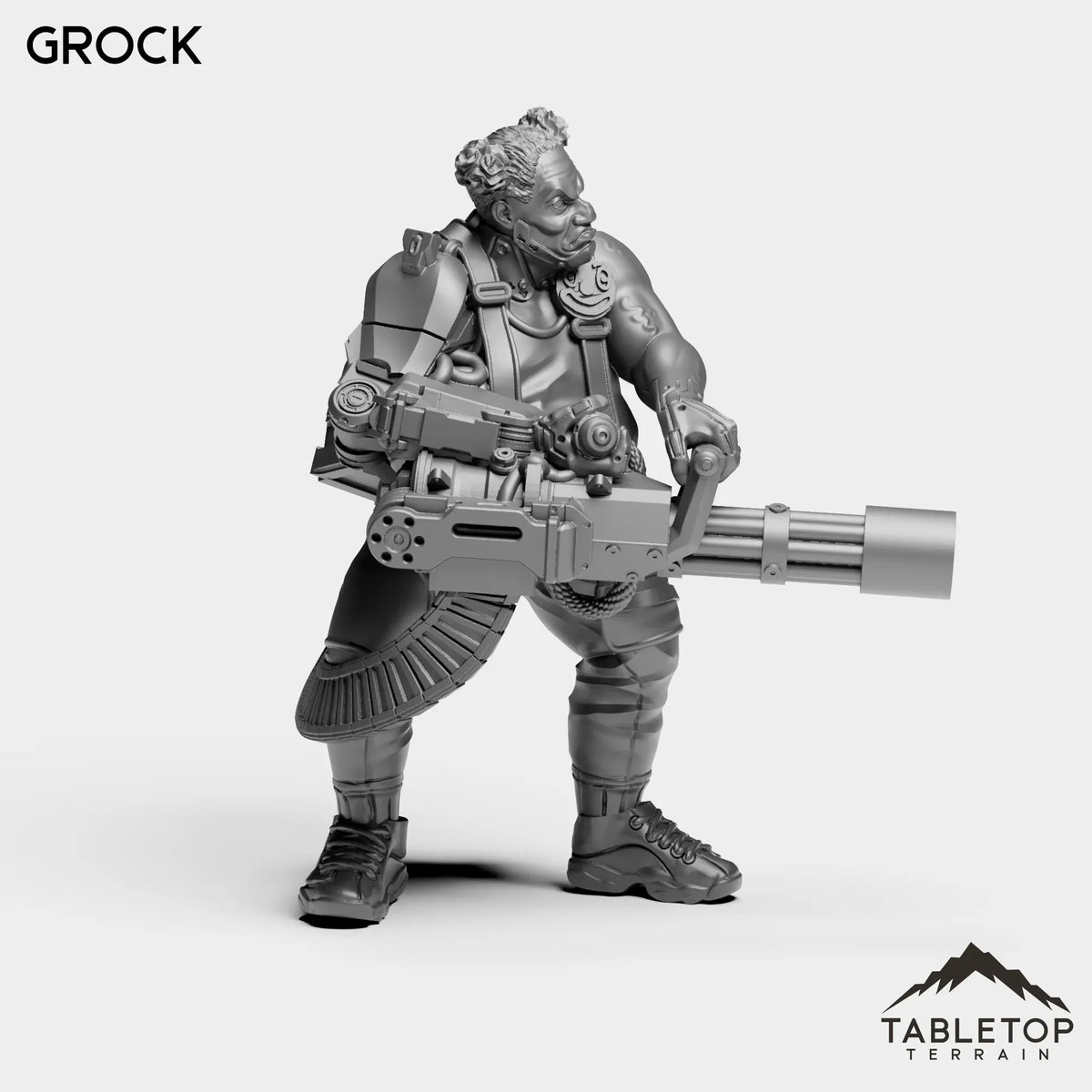 Tabletop Terrain Miniature Grock - Strike Team Omega & Almighty Friends