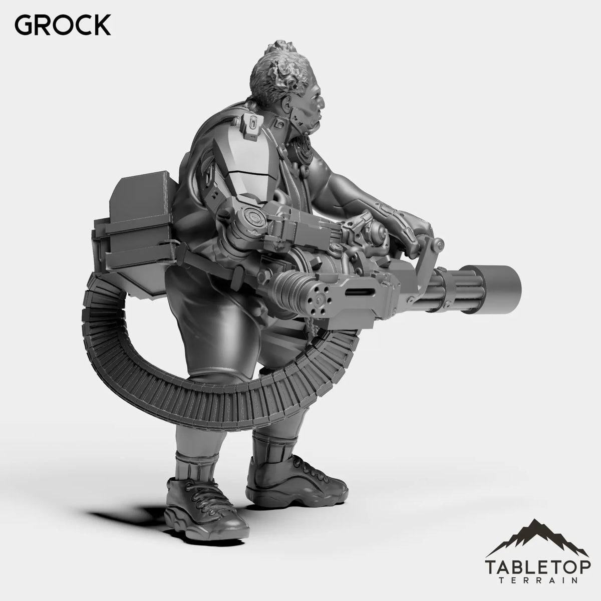 Tabletop Terrain Miniature Grock - Strike Team Omega & Almighty Friends