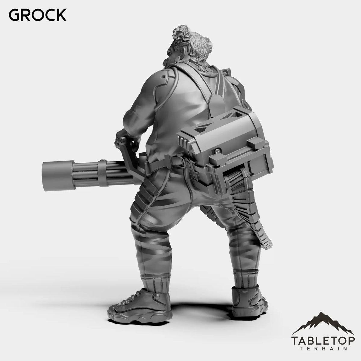 Tabletop Terrain Miniature Grock - Strike Team Omega & Almighty Friends