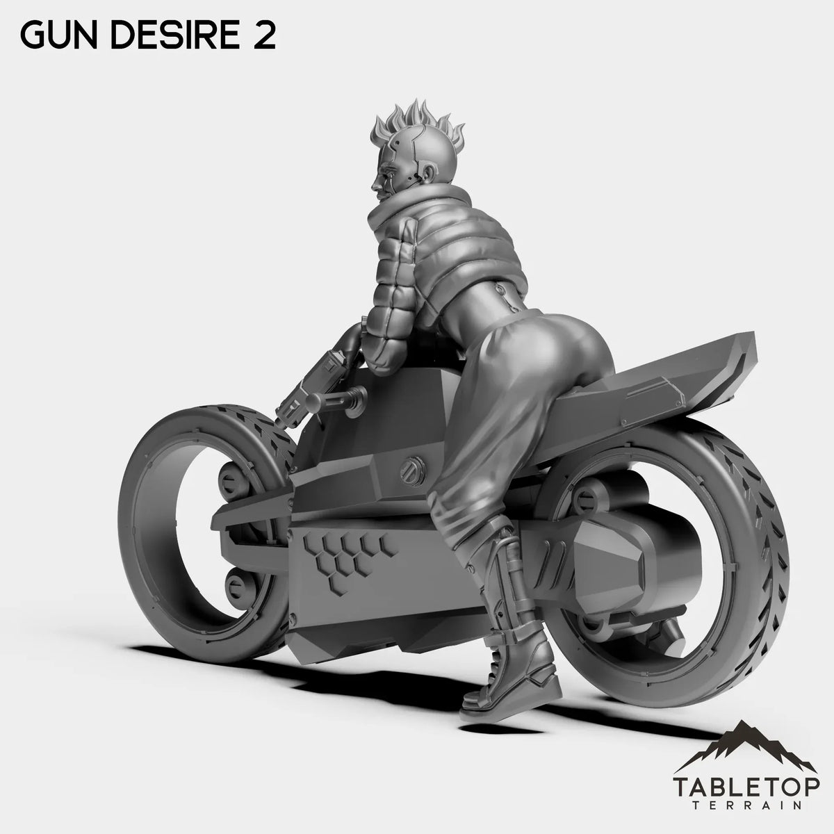 Tabletop Terrain Miniature Gun Desire - Bomber Girls