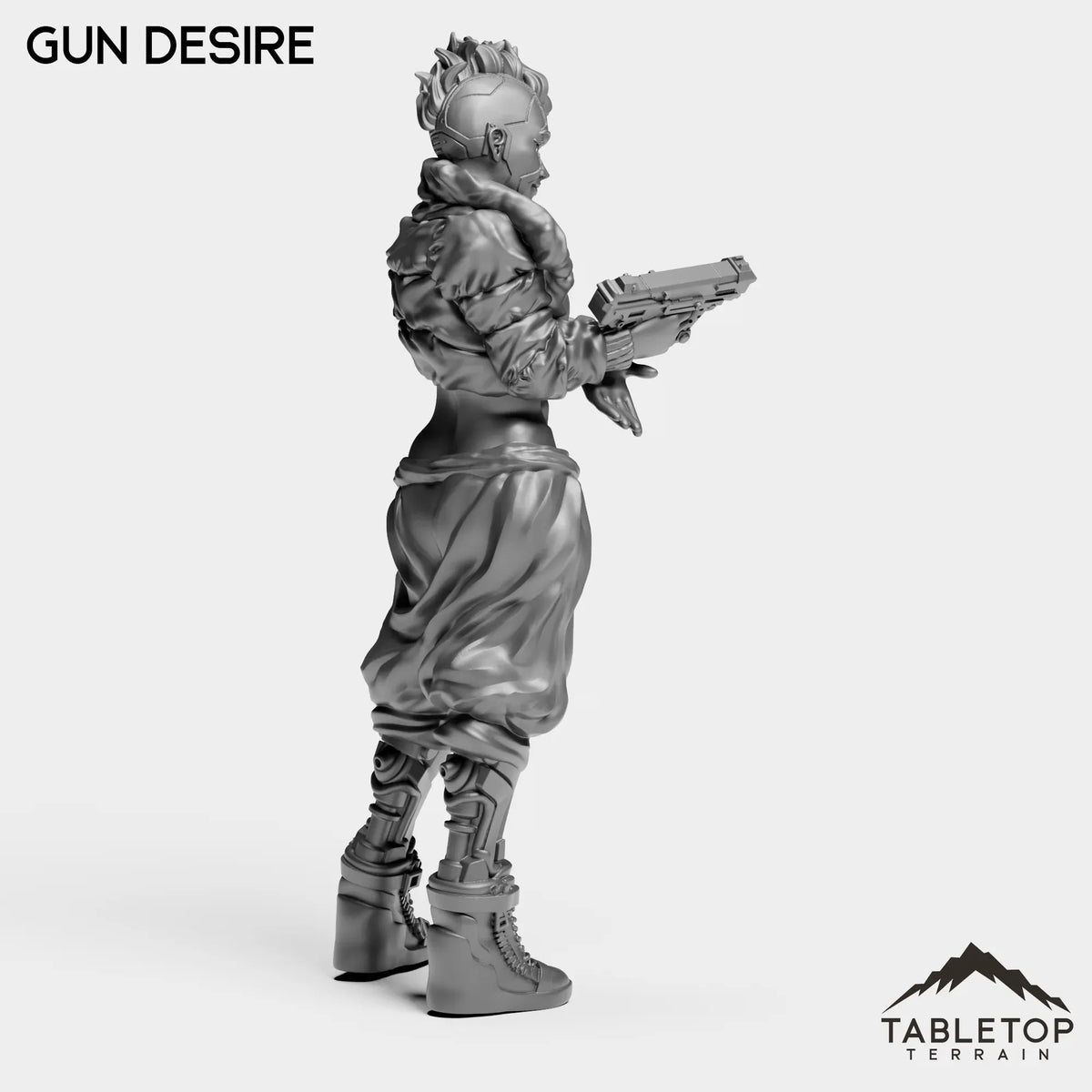 Tabletop Terrain Miniature Gun Desire - Bomber Girls