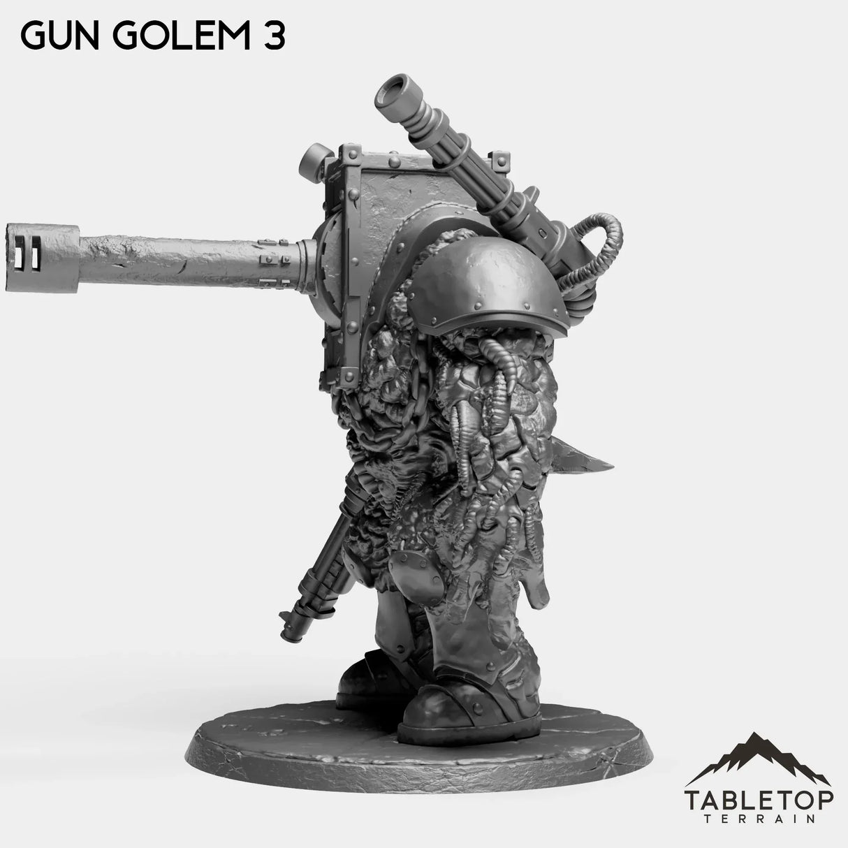 Tabletop Terrain Miniature Gun Golems - Independents