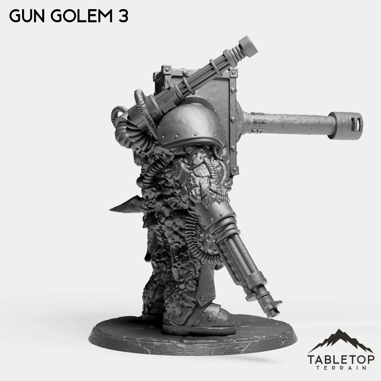 Tabletop Terrain Miniature Gun Golems - Independents