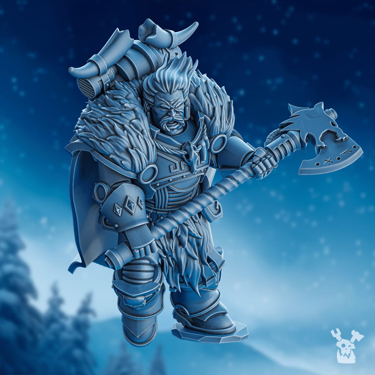 Tabletop Terrain Miniature Сhacol`ad Storm Axe
