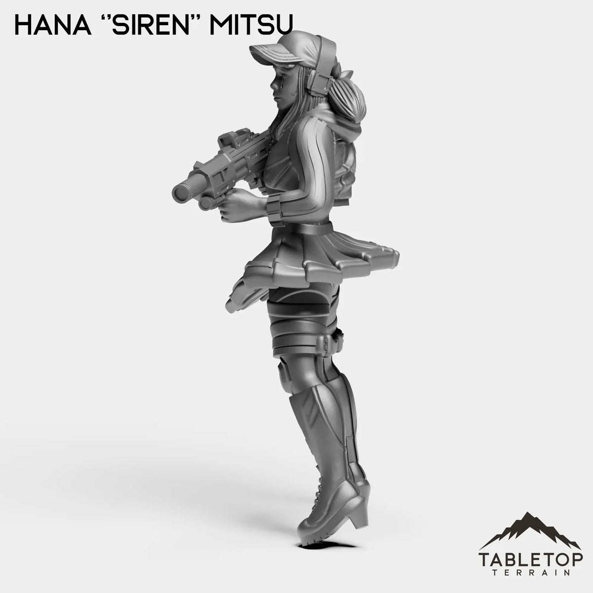 Tabletop Terrain Miniature Hana ''Siren'' Mitsu