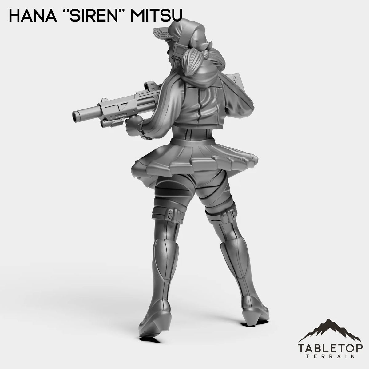 Tabletop Terrain Miniature Hana ''Siren'' Mitsu
