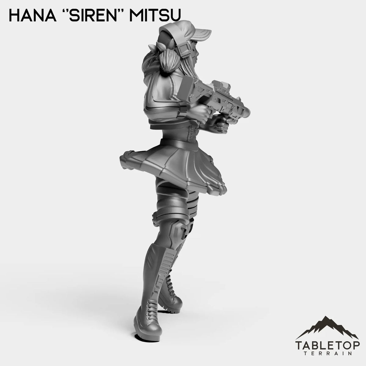 Tabletop Terrain Miniature Hana ''Siren'' Mitsu
