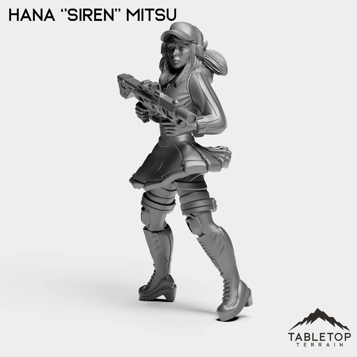 Tabletop Terrain Miniature Hana ''Siren'' Mitsu