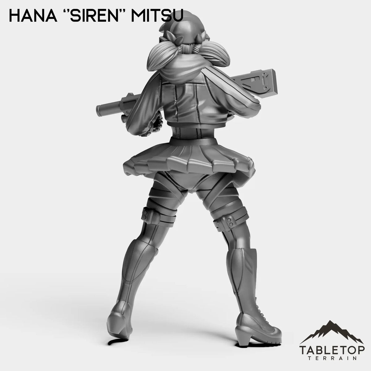Tabletop Terrain Miniature Hana ''Siren'' Mitsu
