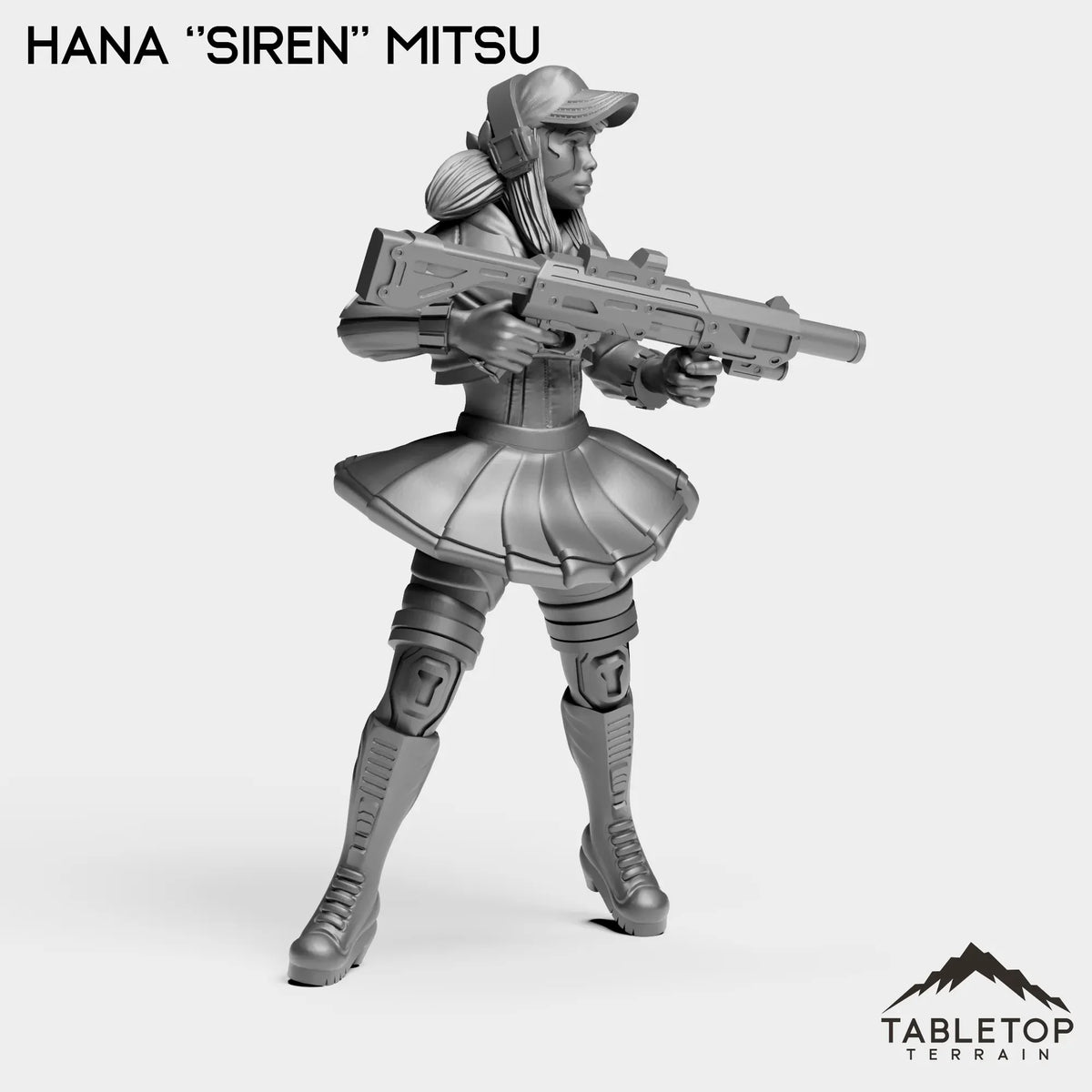 Tabletop Terrain Miniature Hana ''Siren'' Mitsu
