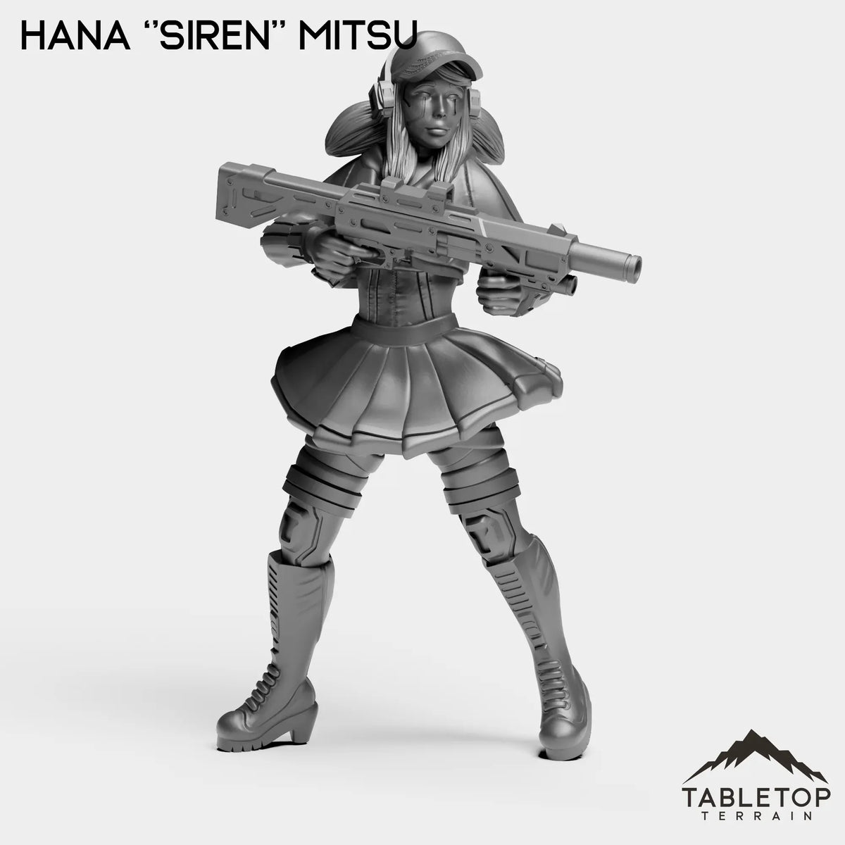Tabletop Terrain Miniature Hana ''Siren'' Mitsu