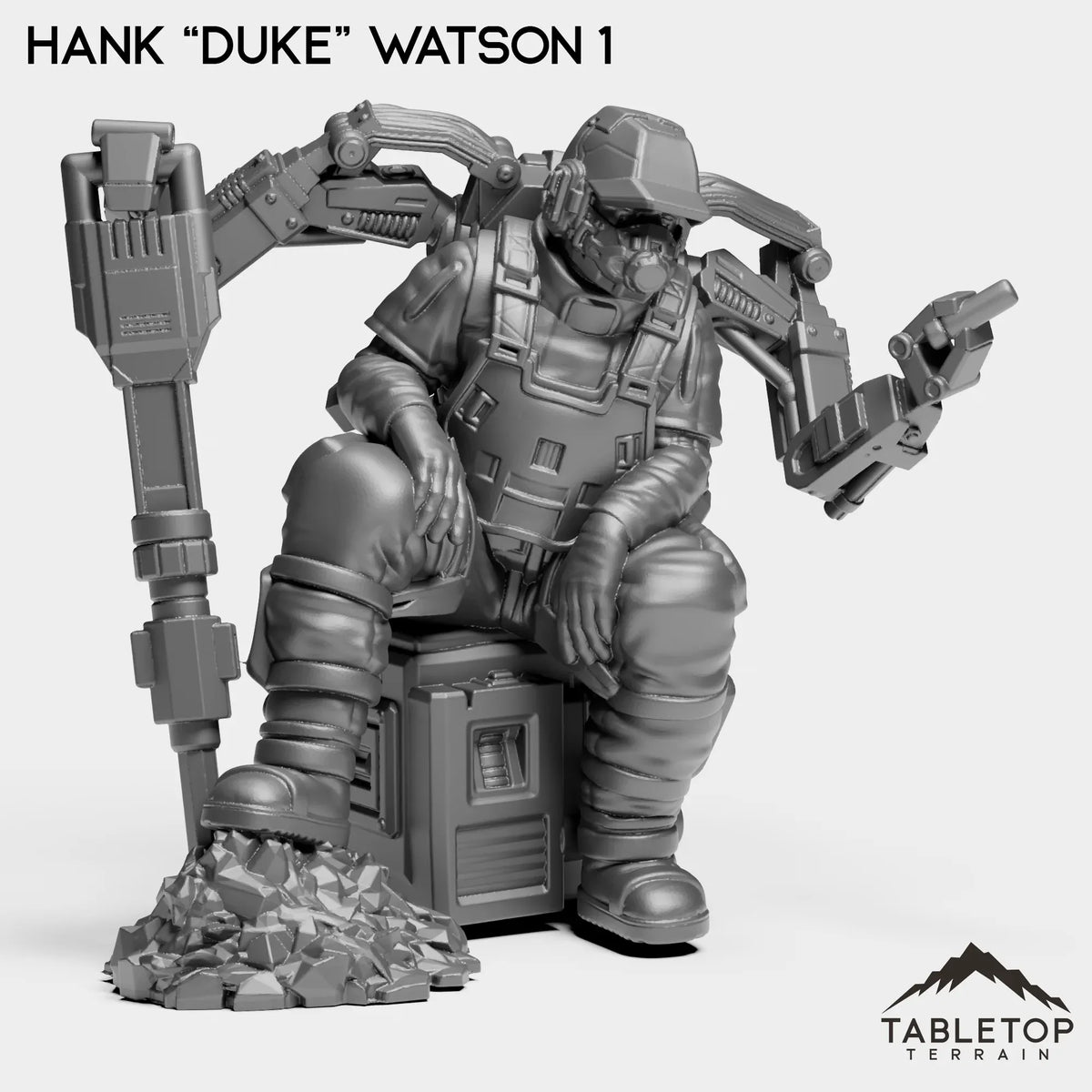 Tabletop Terrain Miniature Hank “Duke” Watson 1 Hank “Duke” Watson