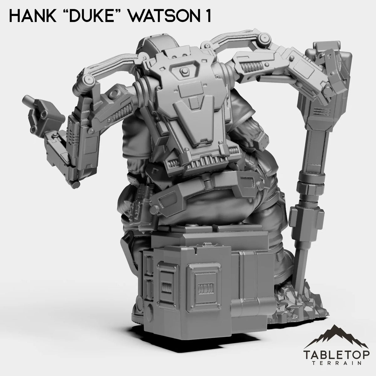 Tabletop Terrain Miniature Hank “Duke” Watson
