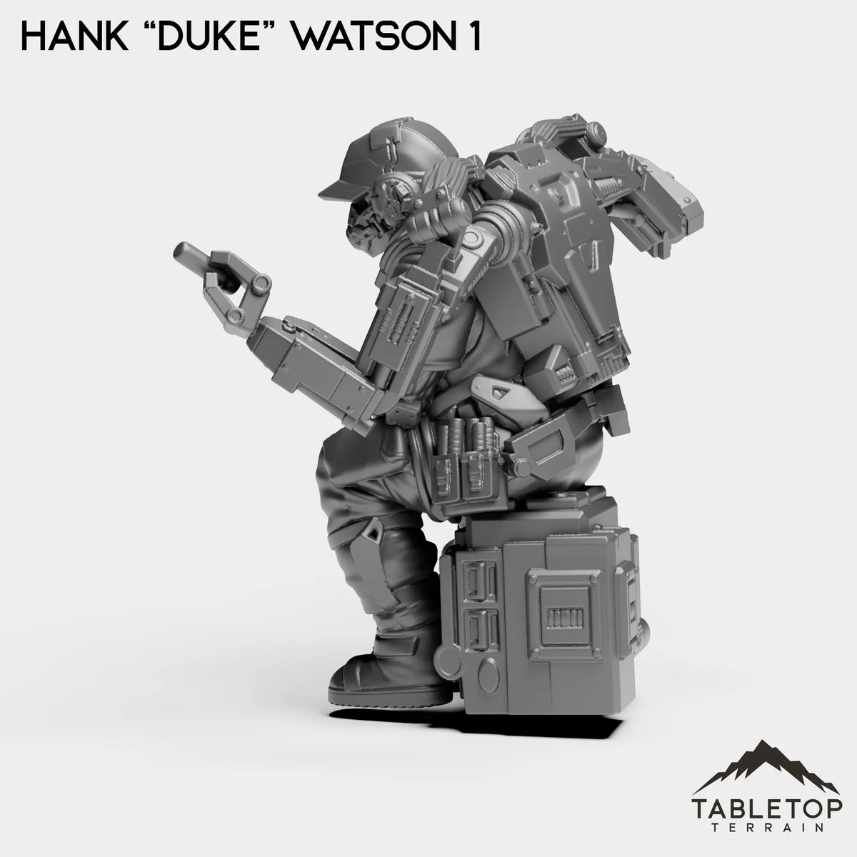 Tabletop Terrain Miniature Hank “Duke” Watson