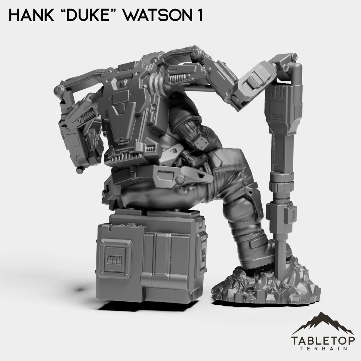 Tabletop Terrain Miniature Hank “Duke” Watson