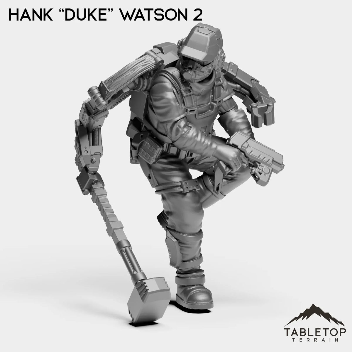 Tabletop Terrain Miniature Hank “Duke” Watson 2 Hank “Duke” Watson