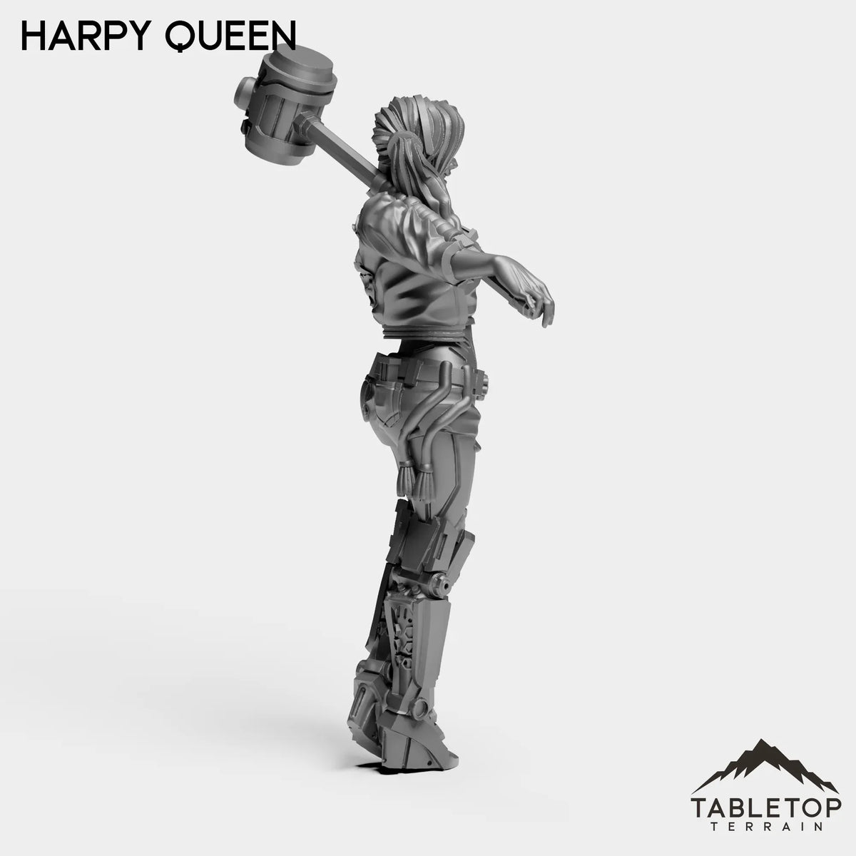 Tabletop Terrain Miniature Harpy Queen - Strike Team Omega & Almighty Friends