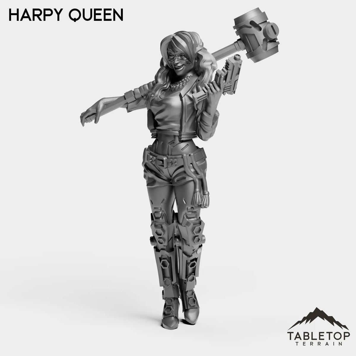 Tabletop Terrain Miniature Harpy Queen - Strike Team Omega & Almighty Friends