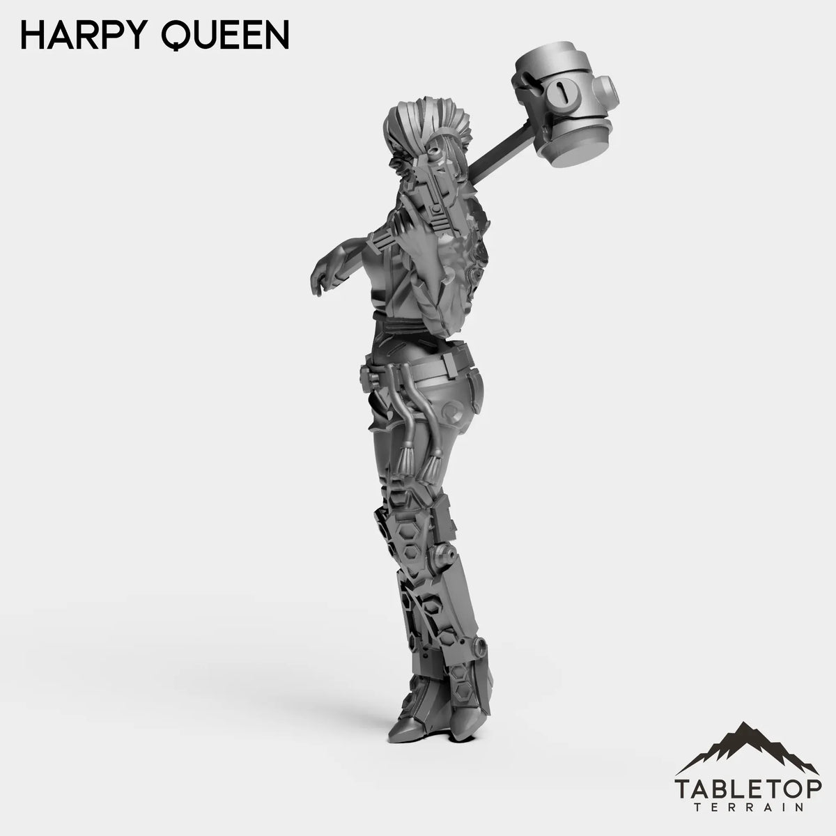 Tabletop Terrain Miniature Harpy Queen - Strike Team Omega & Almighty Friends