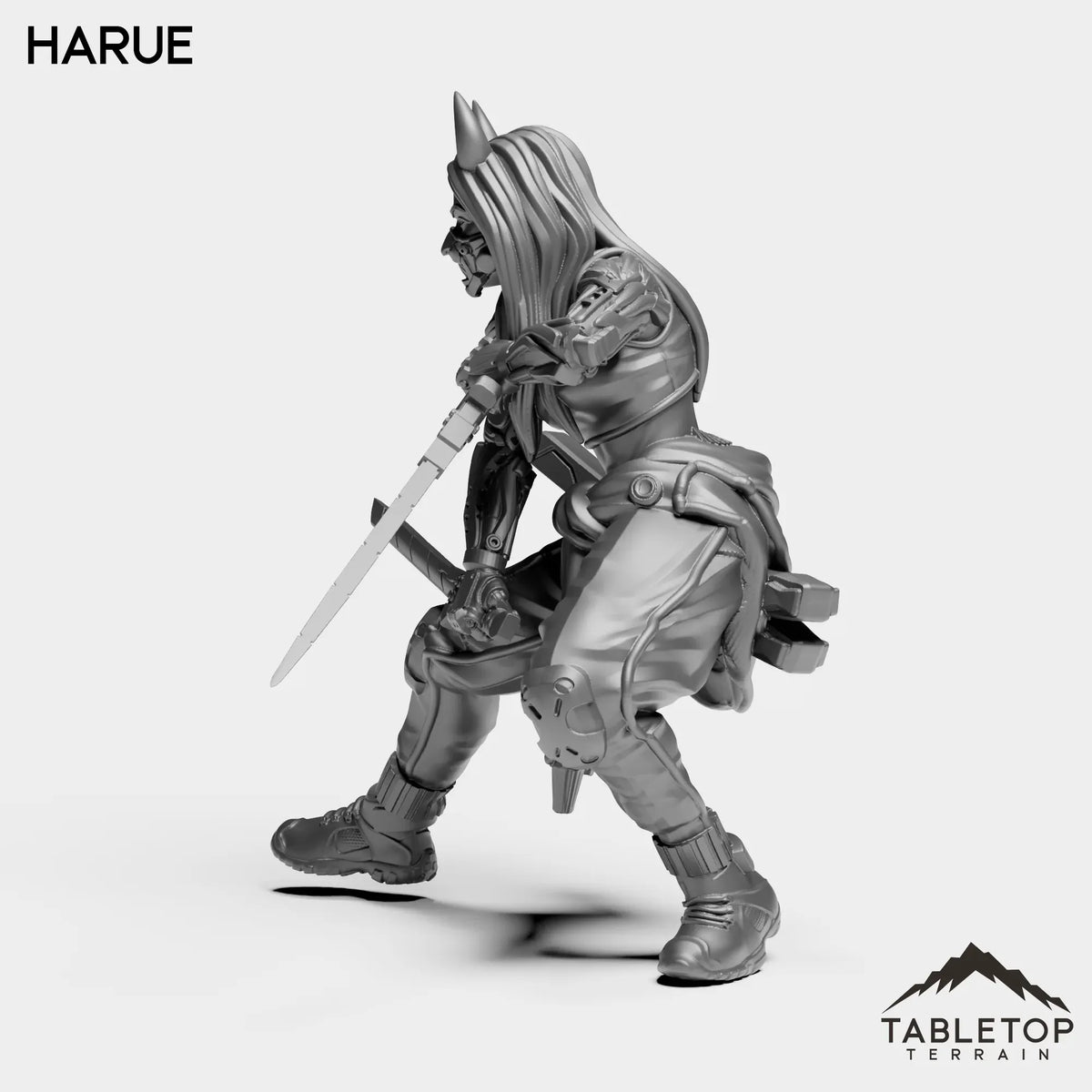 Tabletop Terrain Miniature Harue - Street Samurai
