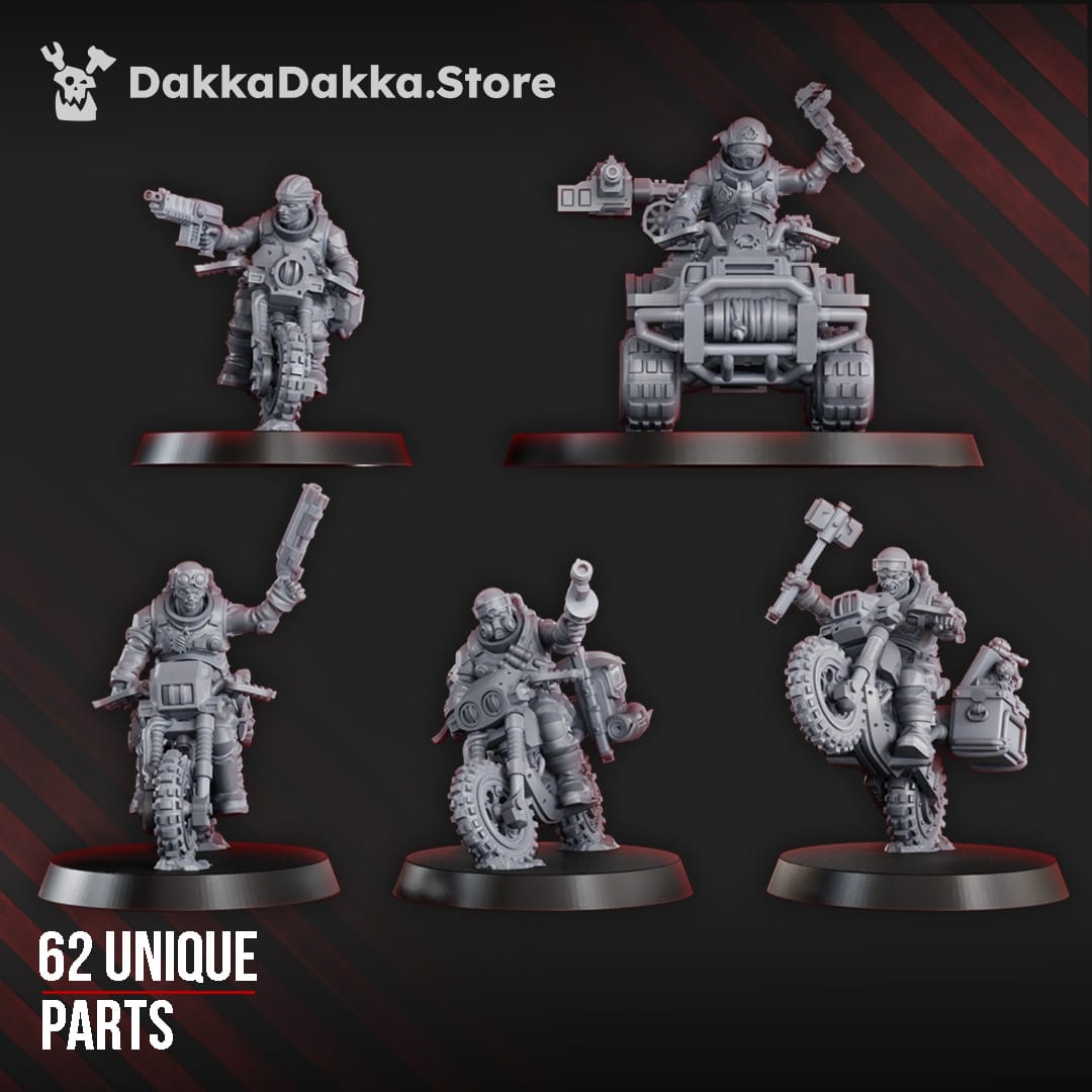 Tabletop Terrain Miniature Harvesters Angels MC (build-kit)
