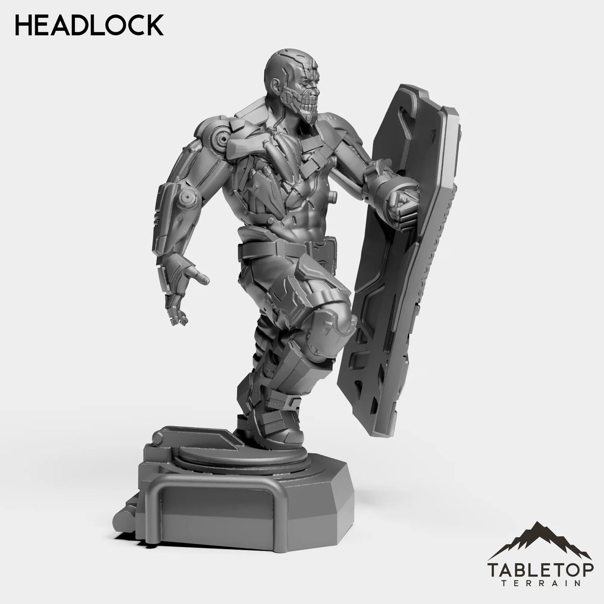 Tabletop Terrain Miniature Headlock - Metal Slammers