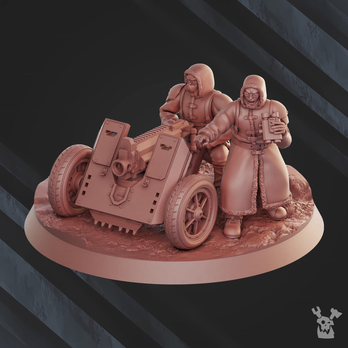 Tabletop Terrain Miniature Heavy Fire Support Brigade