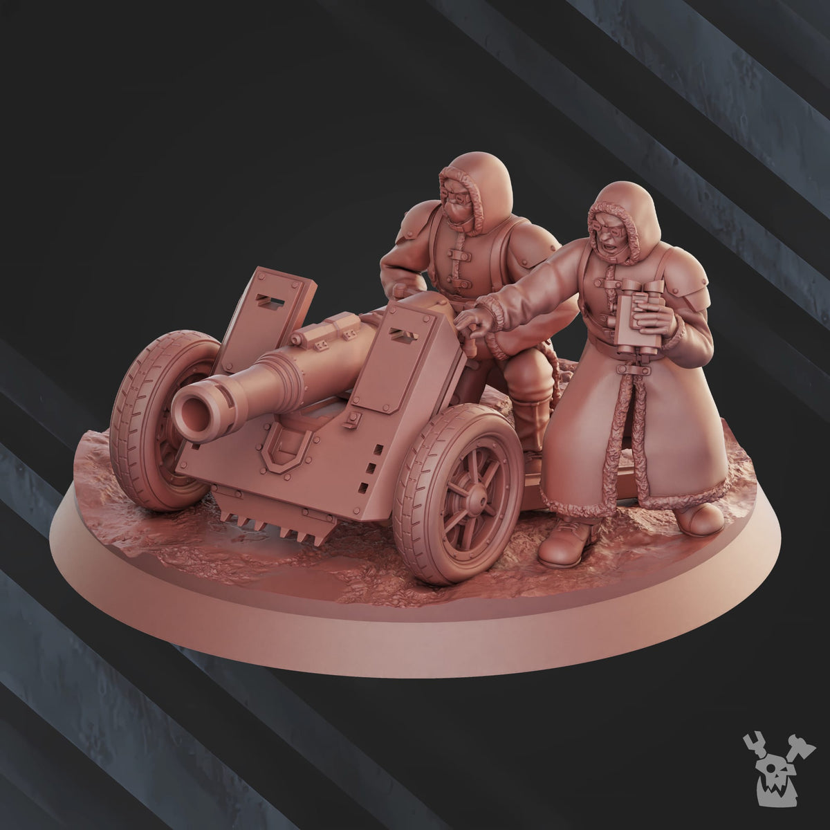 Tabletop Terrain Miniature Heavy Fire Support Brigade