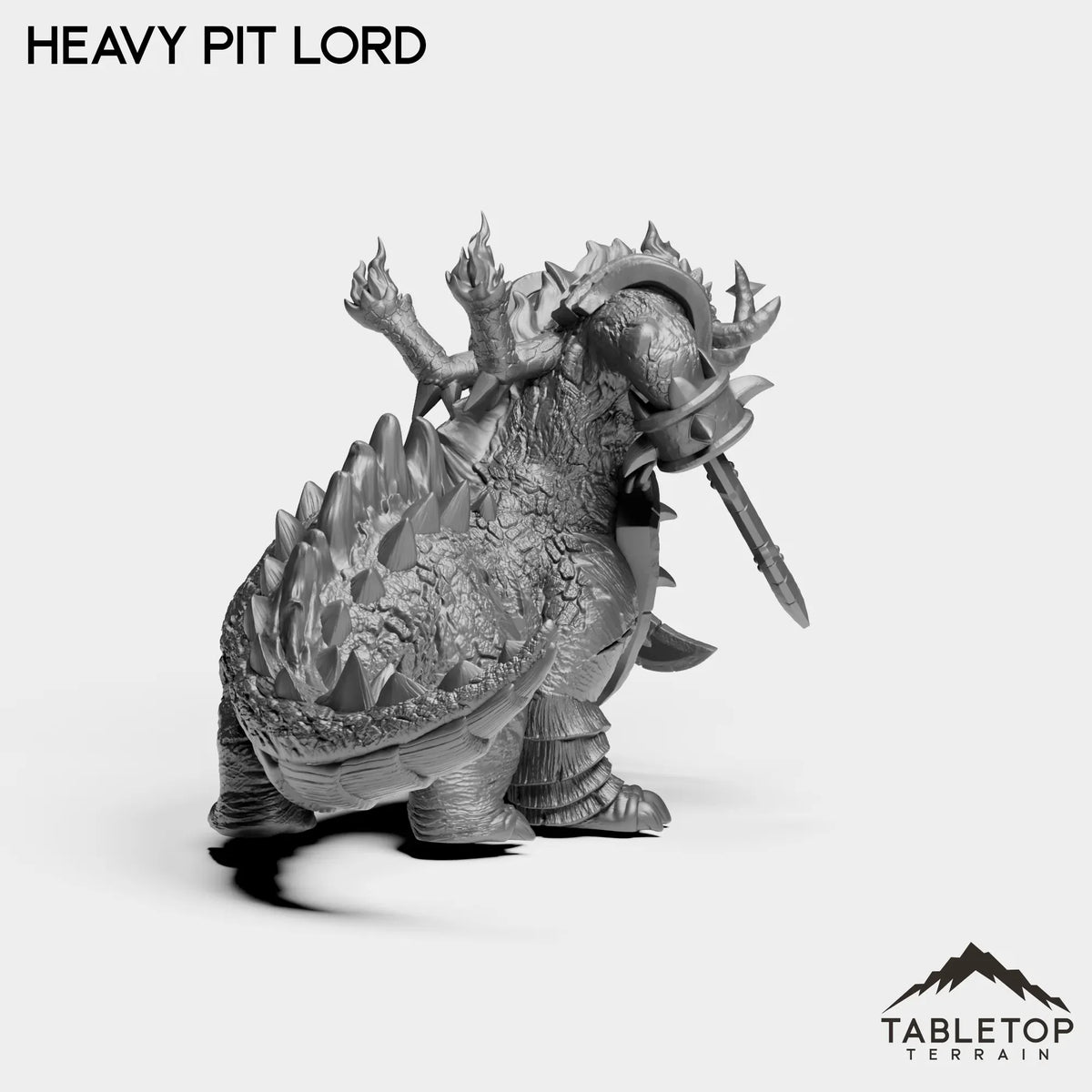 Tabletop Terrain Miniature Heavy Pit Lord