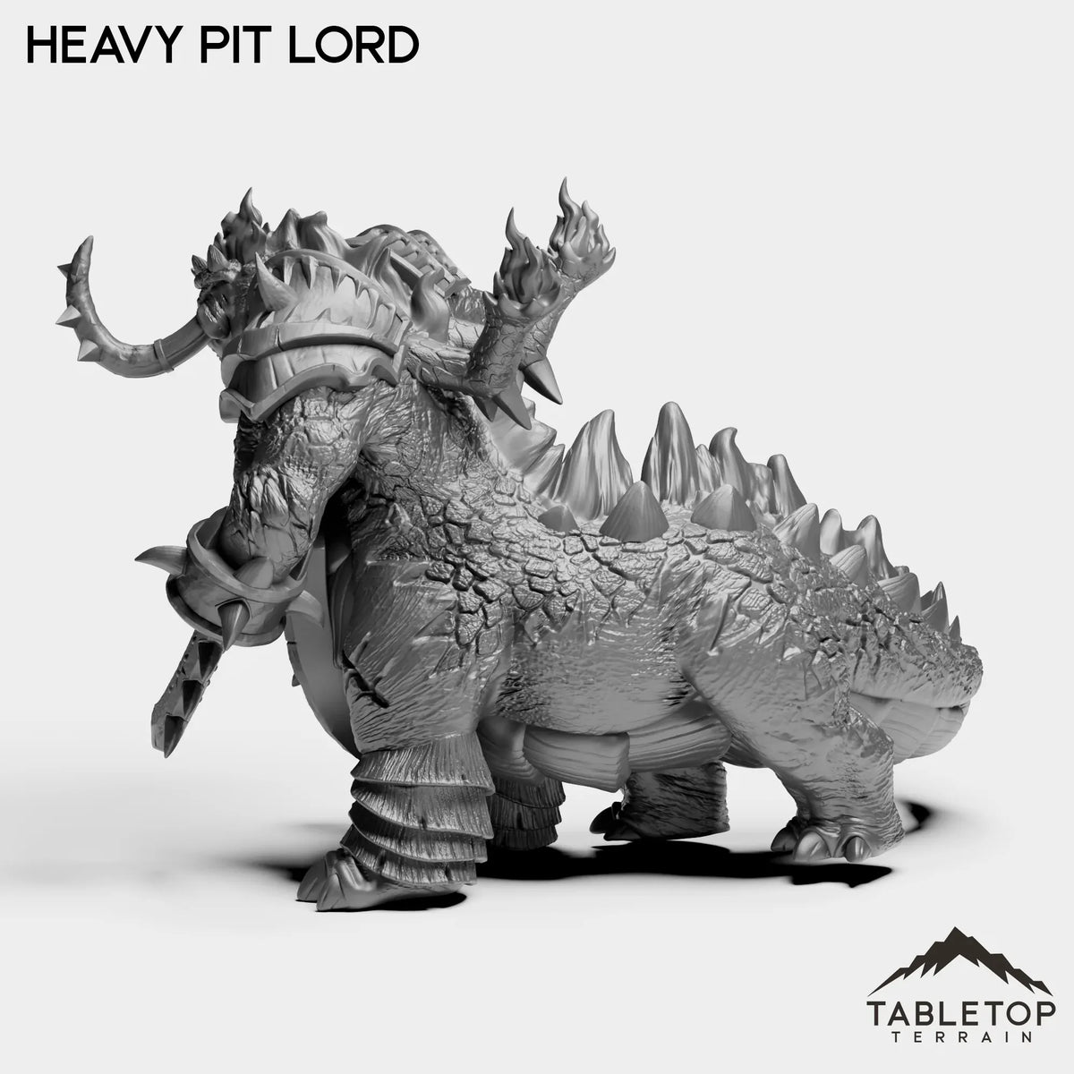 Tabletop Terrain Miniature Heavy Pit Lord