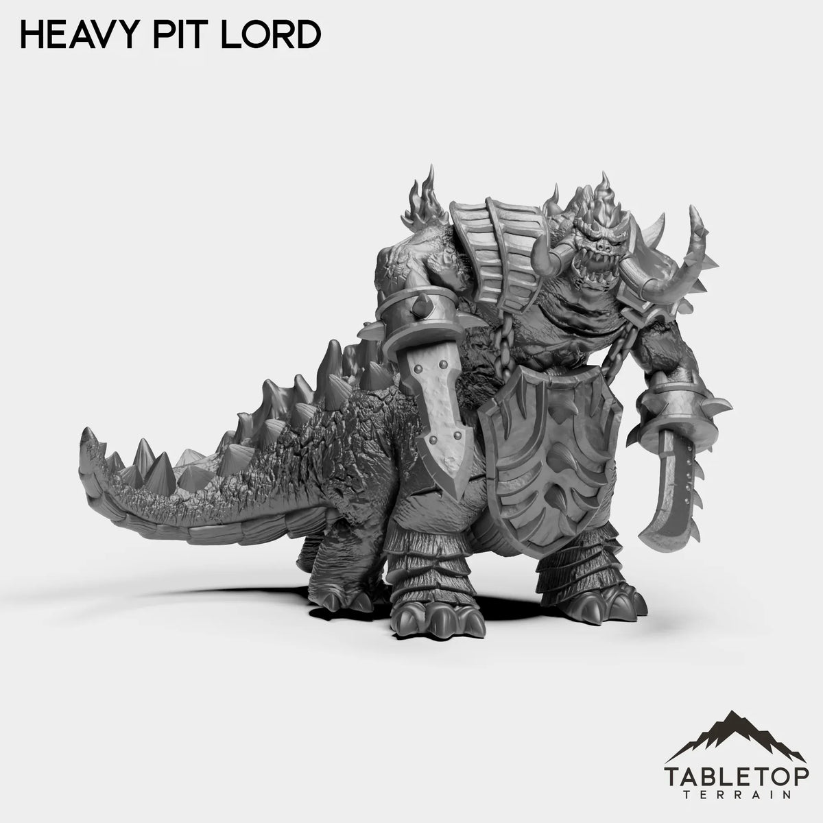 Tabletop Terrain Miniature Heavy Pit Lord
