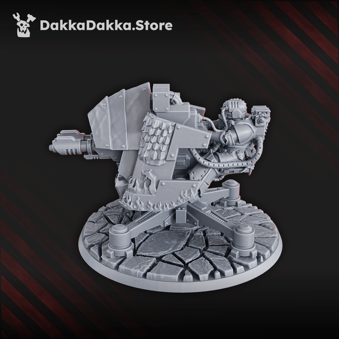 Tabletop Terrain Miniature Heavy Support Turret