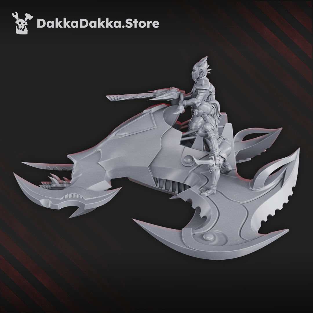 Tabletop Terrain Miniature Heavy Turbo Bike