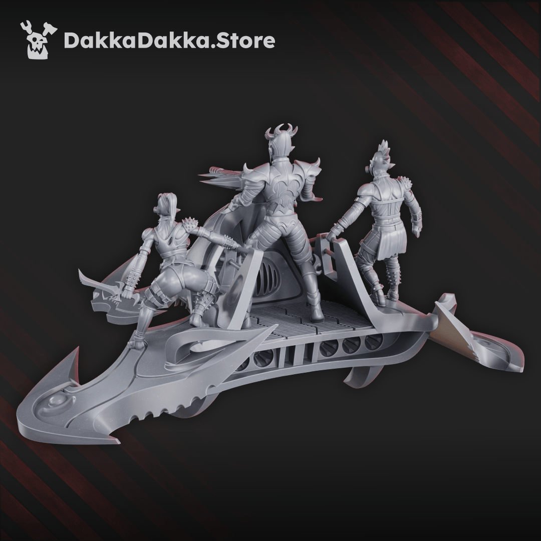 Tabletop Terrain Miniature Heavy Turbo Bike