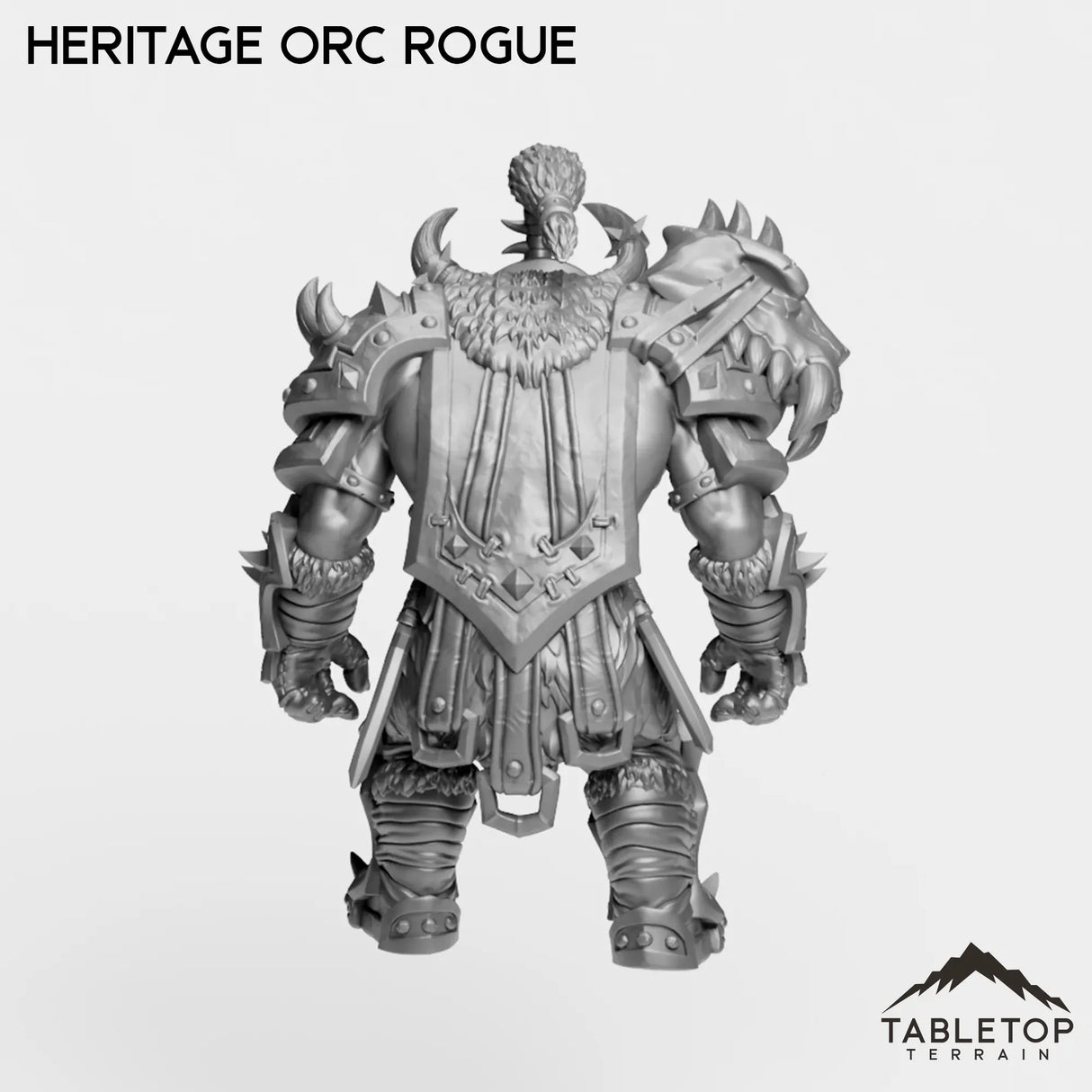 Tabletop Terrain Miniature Heritage Orc Rogue